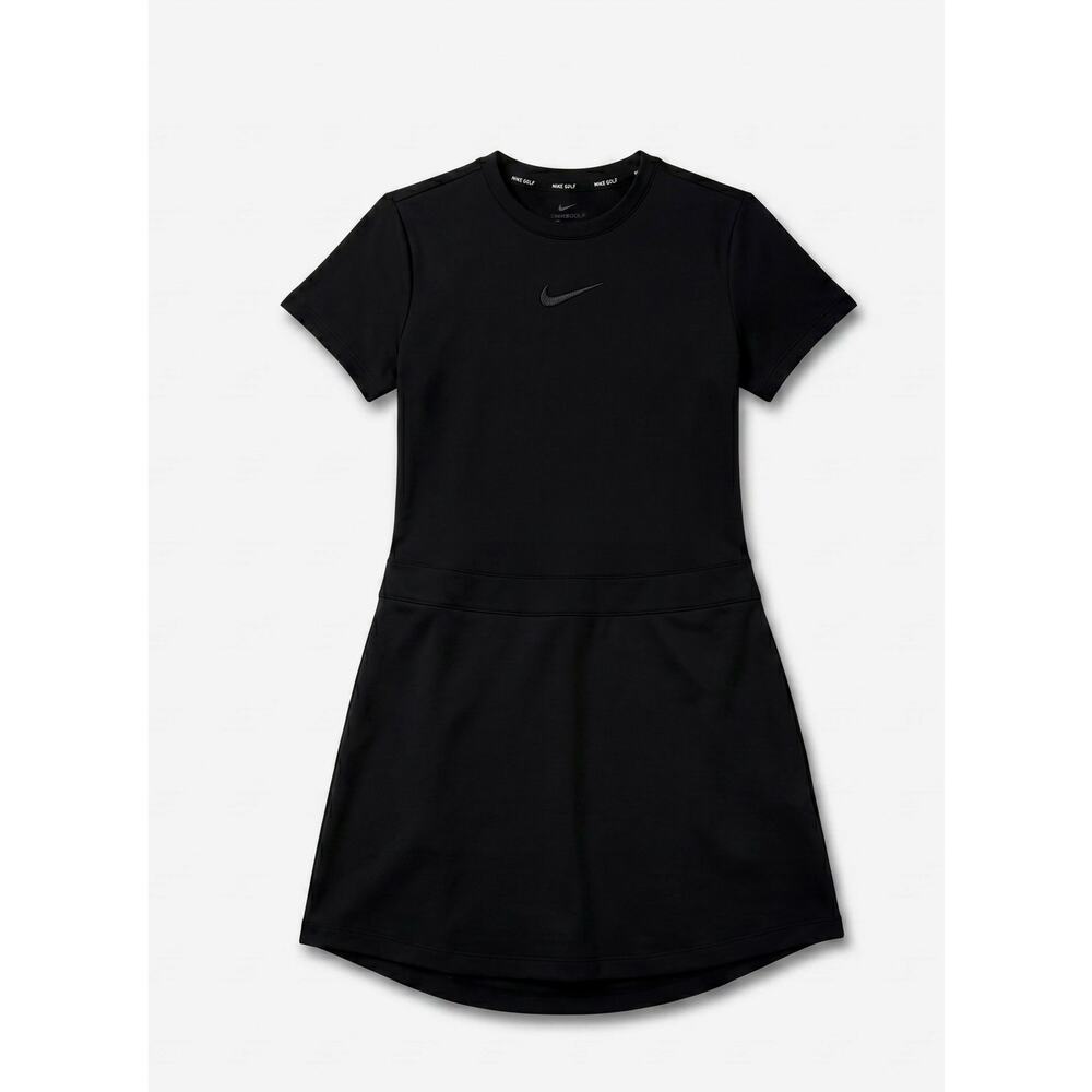 Nike Golf Dri-FIT Black Short Sleeve Golf Dress XS Swoosh Athletic - Picture 3 of 5
